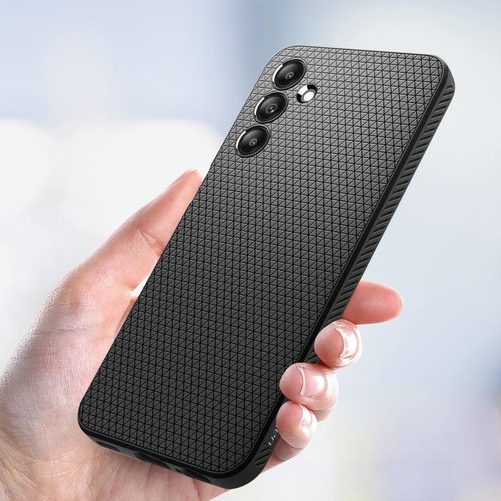 Produktbild Spigen Liquid Air Sam A15 4G/5G czarny/matte black ACS07246 (Samsung Galaxy A15)