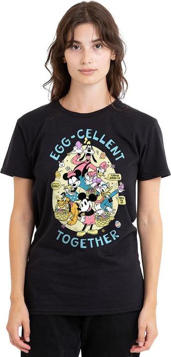 Immagine prodotto Mickey Mouse Eggcellent Together Maglietta Pasqua Adulto Unisex (M)