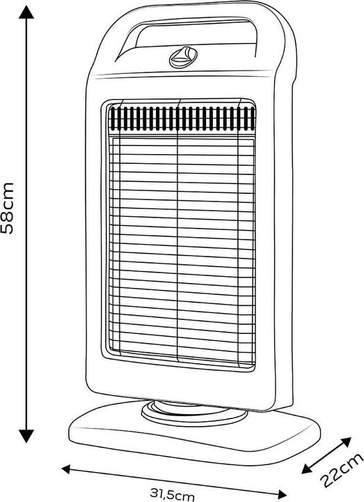Image du produit Neo Halogenowy promiennik podczerwieni 400