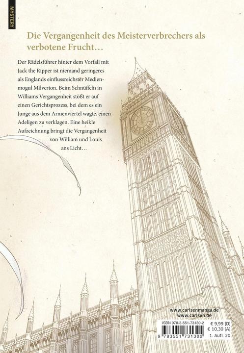 Produktbild Moriarty the Patriot 9 (Deutsch, Ryosuke Takeuchi, 2020)