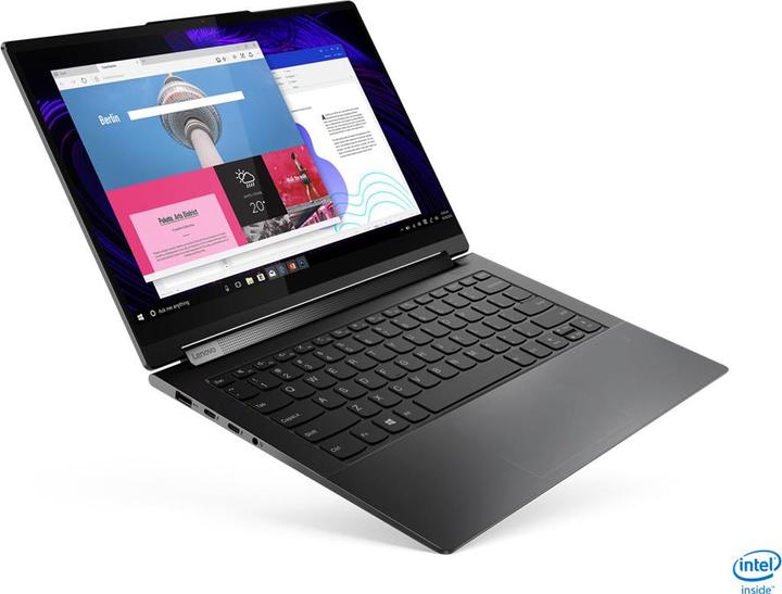 Productafbeelding Lenovo Yoga 9 14ITL5 82BG - Flip Design - Core i7 1185G7 / 3 GHz - Win 10 Home 64-Bit -. (14", Intel Core i7-1185G7, 16 GB, 1000 GB, NL)