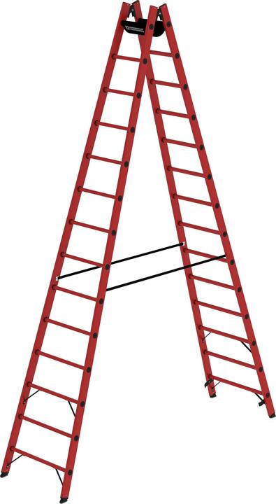 Image du produit Munk Echelle entièrement en plastique (Échelle deux plans, 407 cm)