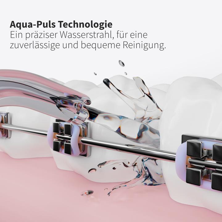 Produktbild Zahnheld Ersatzdüsen Basic 6x Schwarz (Mundduschenaufsätze)