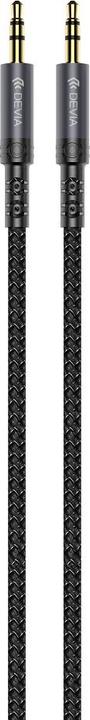 Devia Kabel Audio Ipure EC618 Klinke 3,5 mm - Klinke 3,5 mm 1,0 m schwarz (1 m)