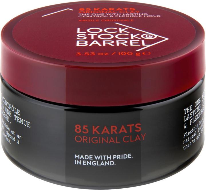 Produktbild Lock Stock & Barrel 85 Karats Original Clay - FormgebendeMasse für Definition und Volumen (Haarwachs)