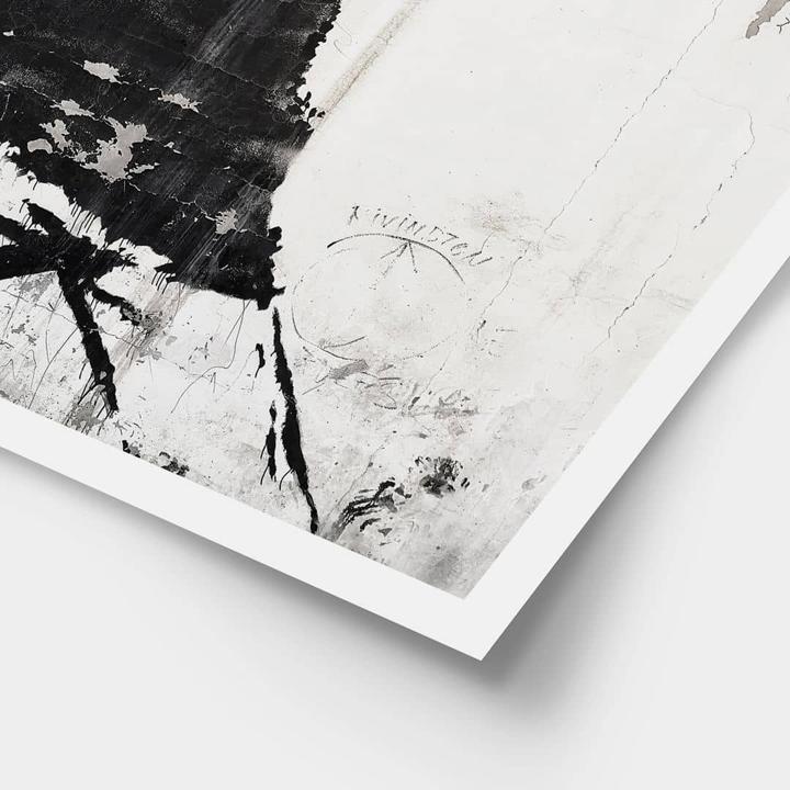 Produktbild Trenddeko Poster Banksy – Der Blumenwerfer 60 x 50 cm, Papier (60 x 50 cm)