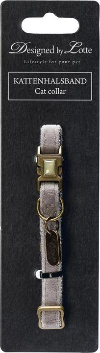 Actual product image Designed by Lotte Cat collar Velura (30, Cat, Walks)