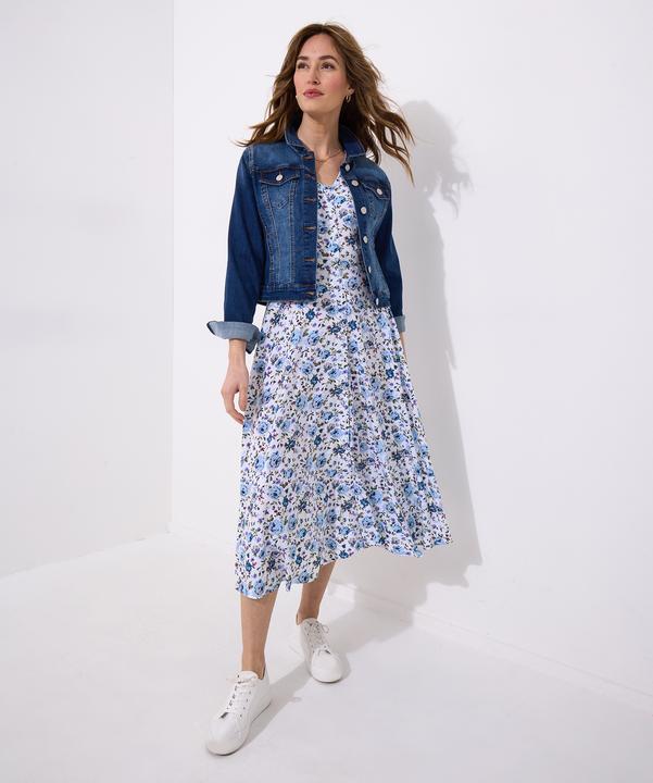 Produktbild Joe Browns Button Through Ditsy Floral V-Neck Dress (18)