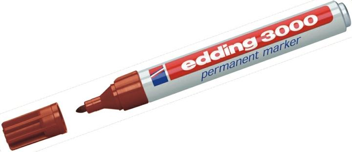 Image du produit Edding Marqueur permanent 3000 (Marron, 1.50 mm, 1 x)