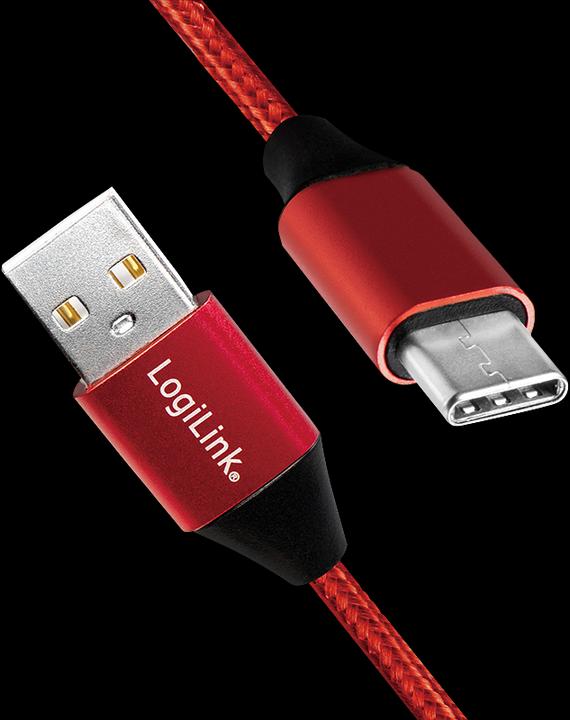 Produktbild LogiLink USB Kabel (1 m, USB 2.0, 5 W)