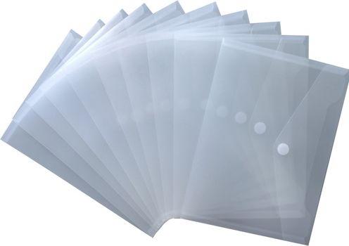 Immagine prodotto Herba-Plastic Busta portadocumenti A5 orizzontale con chiusura a velcro 10 pezzi verde (10 x)