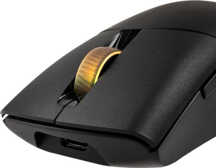 Actual product image ASUS Gaming mouse ROG KERIS RGB - black (Wireless, Cable)