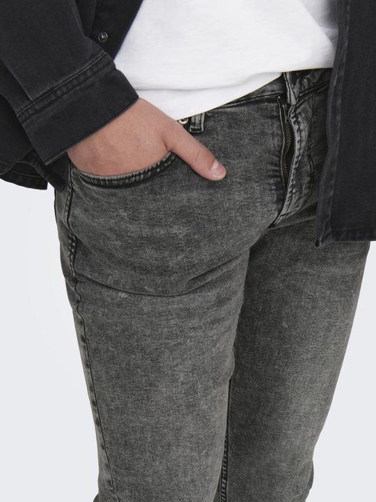 Produktbild Only & Sons ONSLOOM MID. GREY VD Skinny Fit Jeans (32)