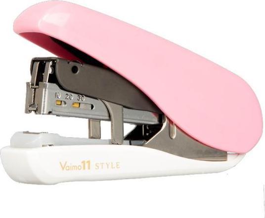 Immagine prodotto Max Cucitrice Vaimo 11 Style rosa-bianco, cucitrice piatta (32 lamelle)