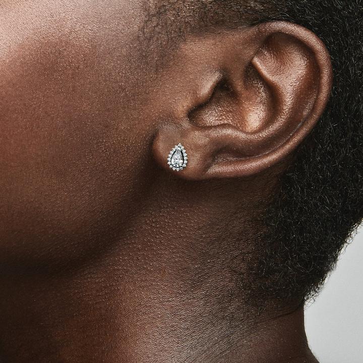Image du produit Pandora Boucles d'oreilles couronne de poires étincelantes (Argent sterling 925)