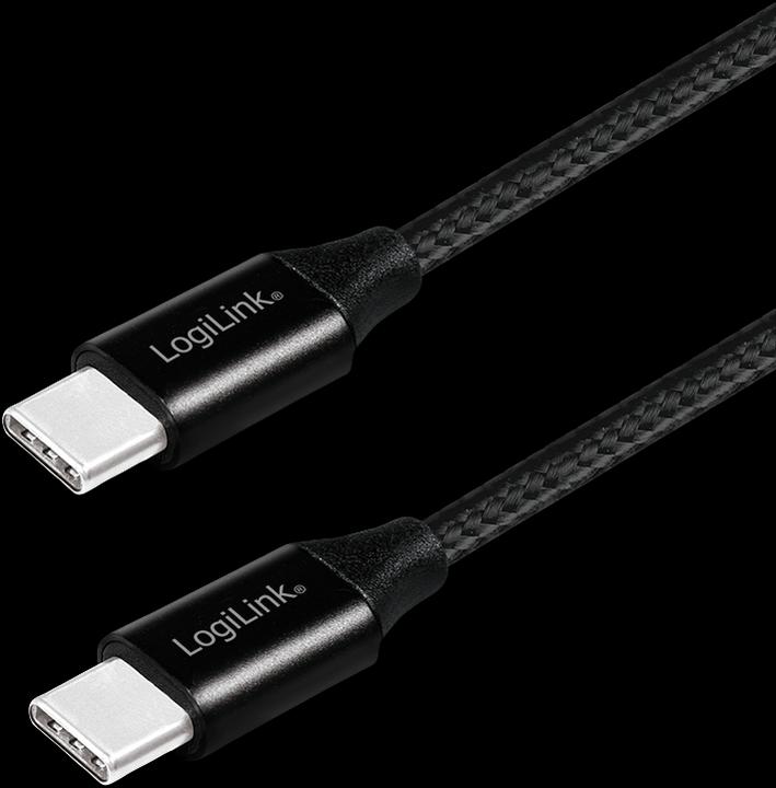 Produktbild LogiLink USB Type C - Type C (1 m, USB 2.0, 5 W)