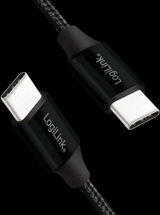 Produktbild LogiLink USB Type C - Type C (1 m, USB 2.0, 5 W)