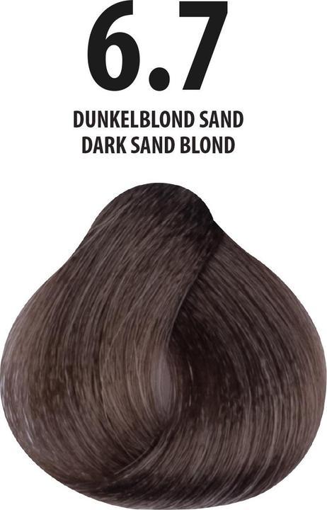 FemMas 6.7) Haarfarbe Dunkelblond Sand 100ml (Dunkelblond sand)