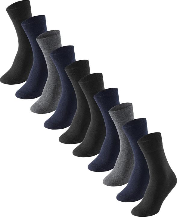 Schwarz, Grau, Blau