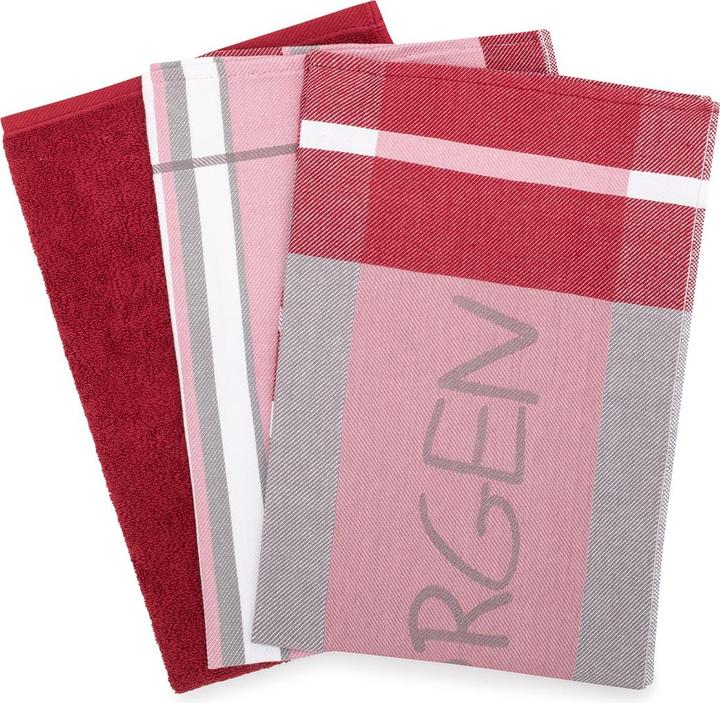Produktbild Ross 3er Pack Exclusiv 2 X Geschirr- 1 X Küchentuch im Set