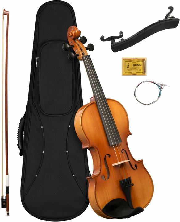 Actual product image Violin Set 1/4 (incl. case black, bow, rosin) (1/4)