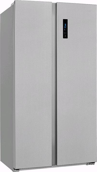 Actual product image Exquisit SBS560050D inoxlook Side by SideNo Frost, D (562 l)