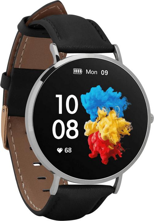 Actual product image Garett Verona Smartwatch (Silver/Black) (15300 mm)