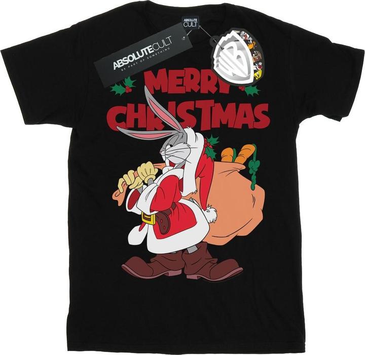 Image du produit Looney Tunes - T-shirt SANTA BUGS BUNNY - Femme (M)