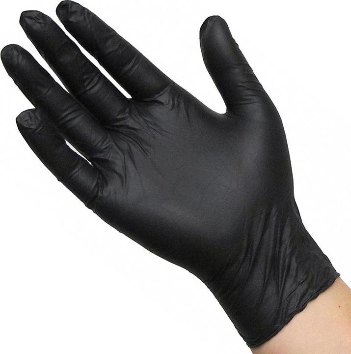 Actual product image Ninja Black Latex gloves (L)