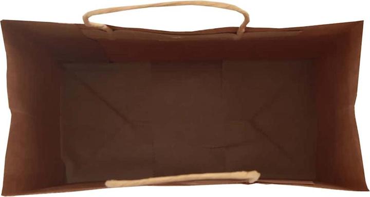 Immagine prodotto VidaXL Sacchetti di carta kraft 250 pezzi con maniglia marrone 22x11x31 cm (Borsa da regalo, 250 x)