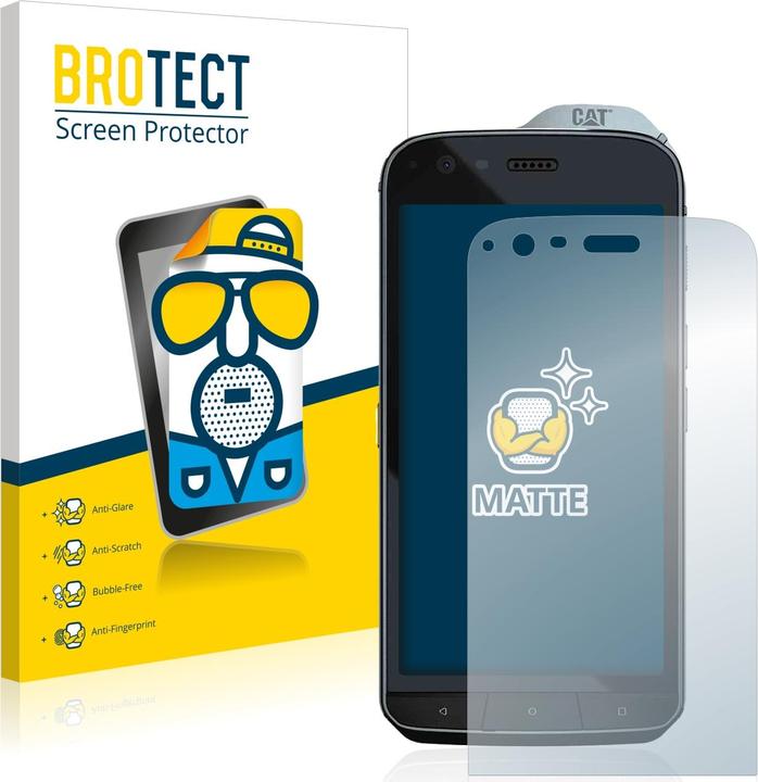 Image du produit BROTECT Film de protection antireflet Protection d'écran mat (2 pièce(s), CAT S61)