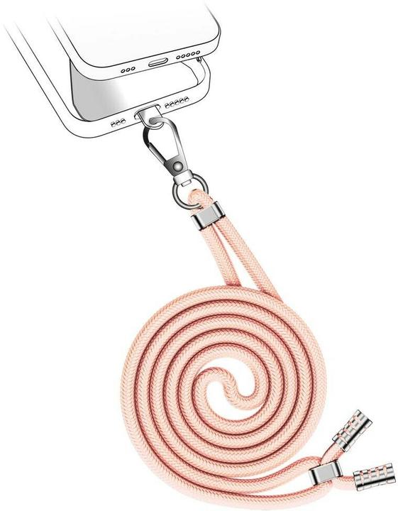 Valenta Universal Handykette Pink, Befestigung: Haken