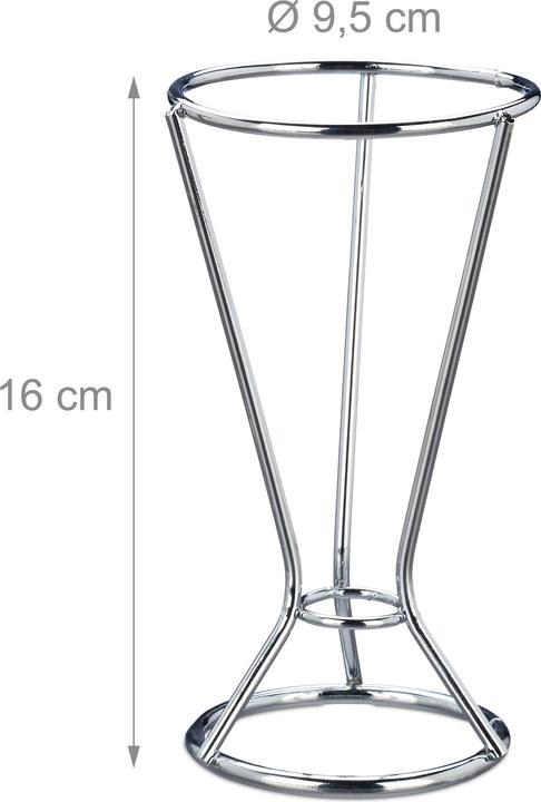 Image du produit Relaxdays 4x cornets-de-frites