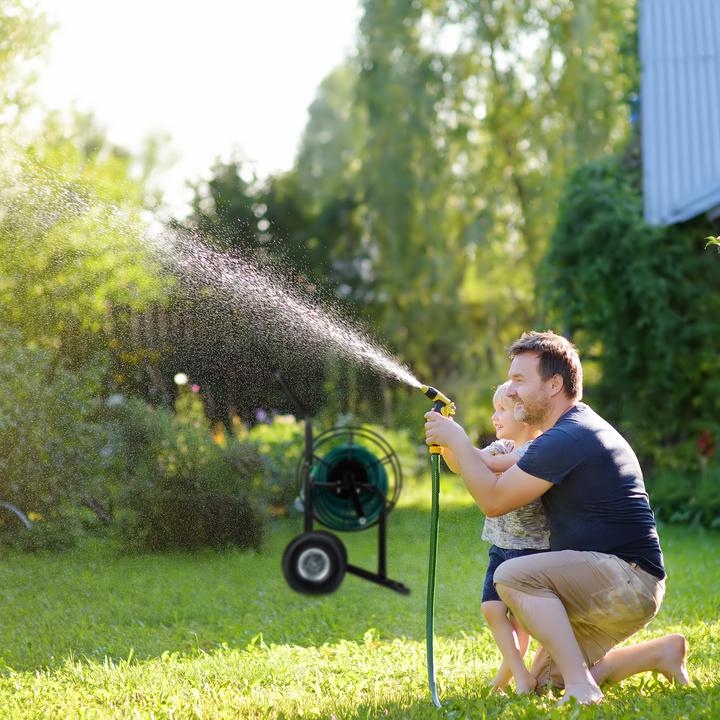 Actual product image Relaxdays Hose Cart, Portable (80 m)