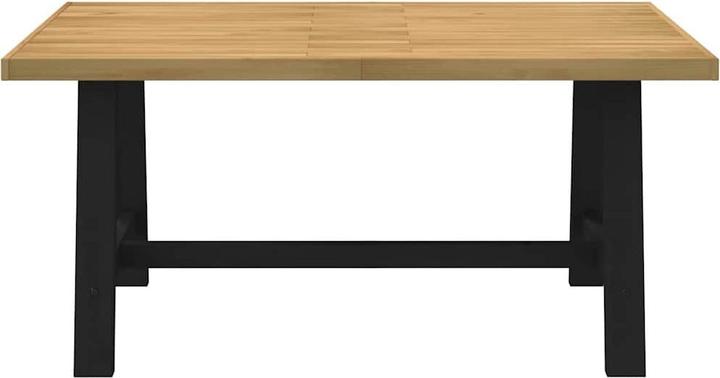Produktbild VidaXL Esstisch NOAIN A-Form-Beine 160x90x75 cm Massivholz Kiefer (160 x 90 x 75 cm)