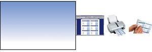 Produktbild Sigel Design-Visitenkarten 3C (200 g/m², 100 x, A4)