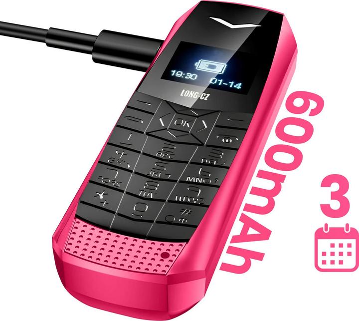 Immagine prodotto Avizar Mini 4G-LTE-Handy ultrakompakt 5 Std. Akkulaufzeit (4G)