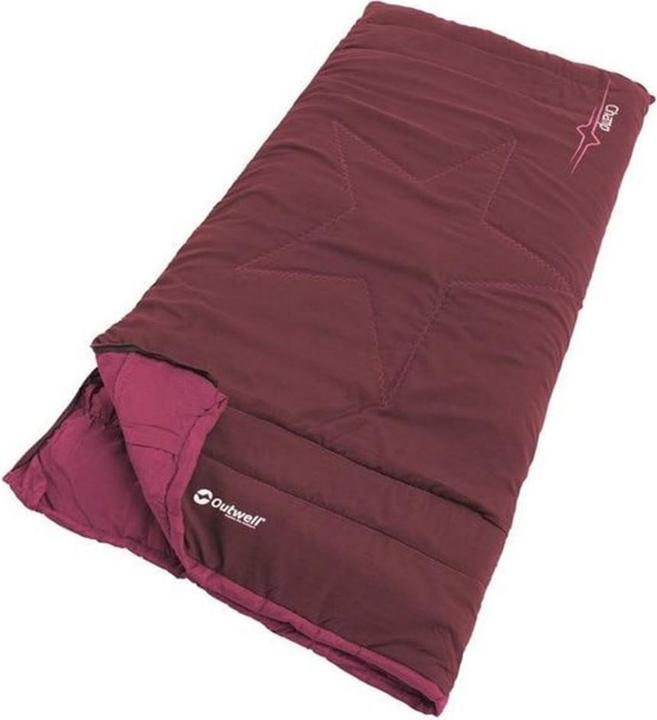 Outwell Kinderschlafsack Champ Kids Deep Red (150 cm)