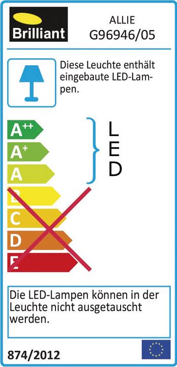 Energy Label Brilliant Allie (2734 lm)