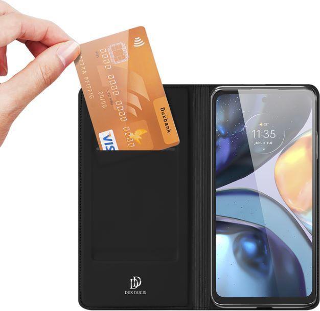 Actual product image Dux Ducis Skin Pro Series Bookcover (Motorola Moto G22, Motorola Moto E32s)