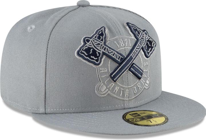 Produktbild New Era 59Fifty Fitted Cap - STORM Atlanta Braves - 7 3/8 (7 3/8)
