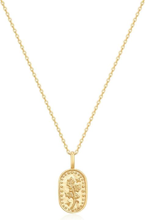 Produktbild Glanzstücke München Damen Halskette Geburtsblume Dezember Stechpalme - 37202 (Sterling Silber, 40 - 45 cm)