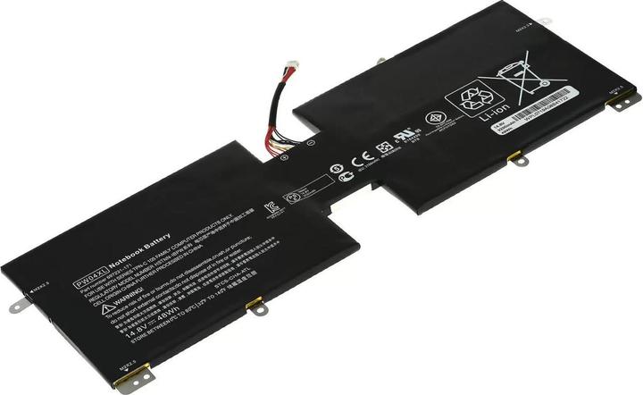 Actual product image AccuCell Battery HP Spectre XT TouchSmart 15-4000eg / TPN-C105 / type PW04XL etc. (3200 mAh)