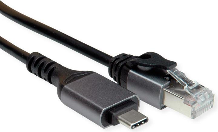 Immagine prodotto Value USB 3.2 Gen 2 Typ C zu Gigabit Ethernet Konverterkabel (USB-C, RJ45 Gigabit Ethernet (1x))