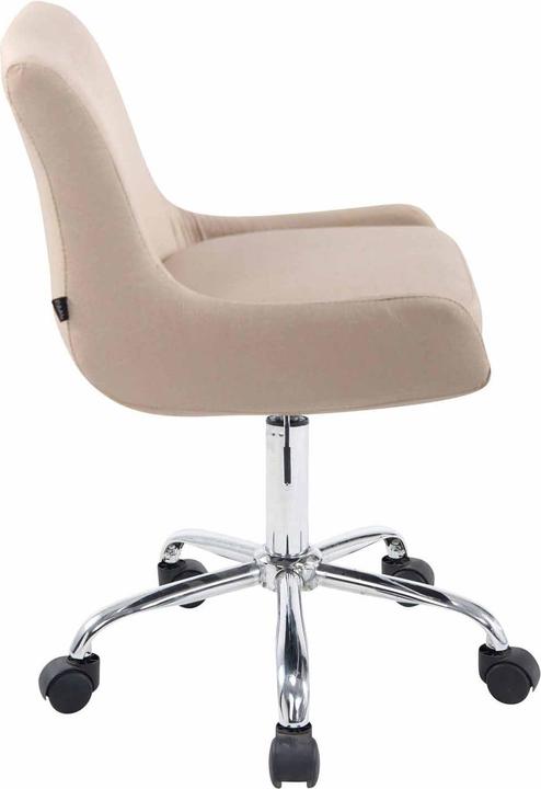Produktbild Swisshandel24 Arbeitshocker Club Stoff, creme