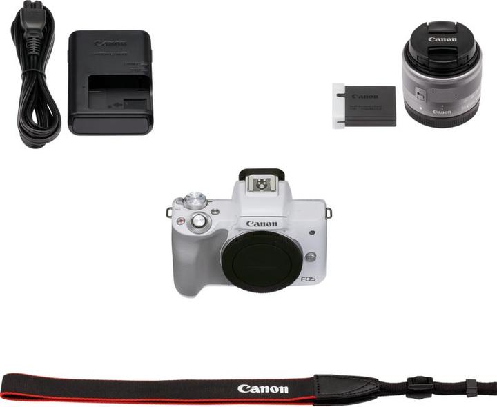 Image du produit Canon EOS M50 Mark II (15 - 45 mm, 24 Mpx, APS-C / DX)