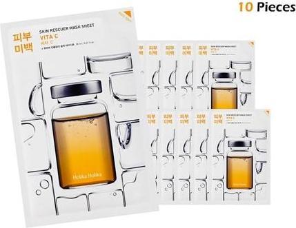 Produktbild Holika Holika Skin Rescue Mask Sheet - Lightening Canvas Mask With Vitamin C (20 ml)