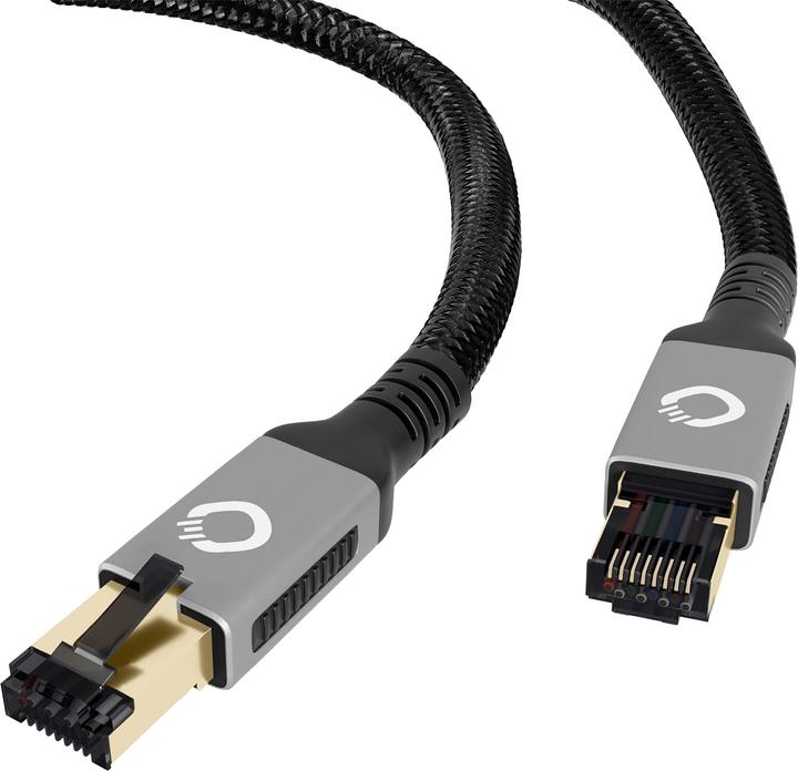 Produktbild Oehlbach RJ45 Streaming Netzwerkkabel 3.0m (CAT8.1, 3 m)