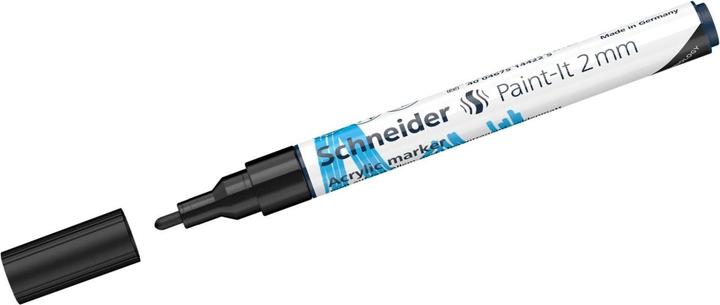 Produktbild Schneider Acrylmarker Paint-It 310 2mm schwarz (Schwarz, 2 mm, 1 x)