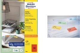 Image du produit Avery Étiquettes Farbige